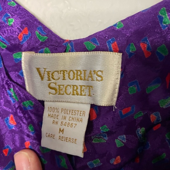 90s Victorias Secret Gold Label Coquette Whimsigoth Mini Slip Dress Size Medium - Picture 3 of 8